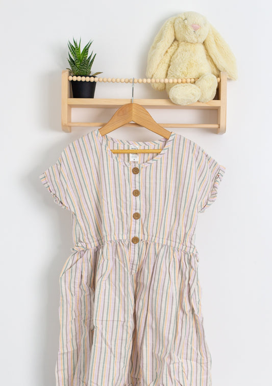 Carter's 7 Multicolor (Pastel shades) Dress
