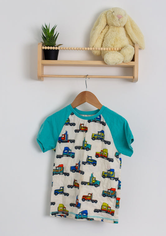 Hatley 6 Multicolored Truck T-Shirt