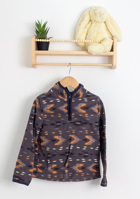 OshKosh 6 Gray Fleece Pullover