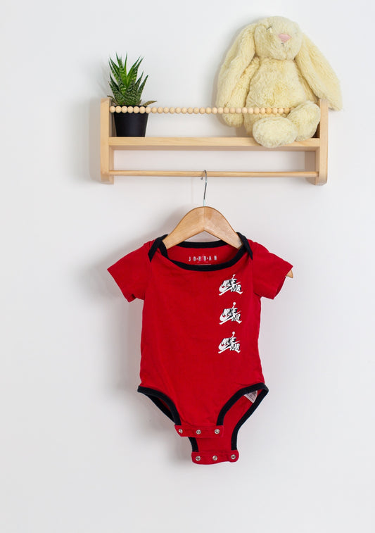 Michael Jordan Nike Onesie, Red 