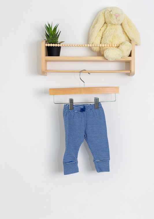 Little Bundles Blue Stripe Pants