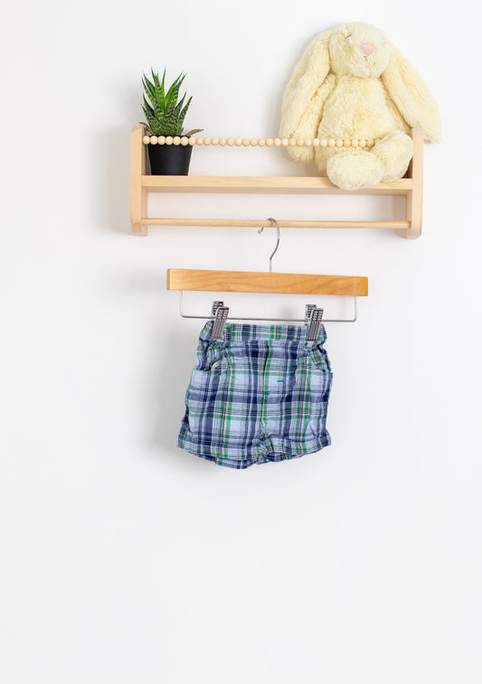 Baby Rebels Plaid Shorts