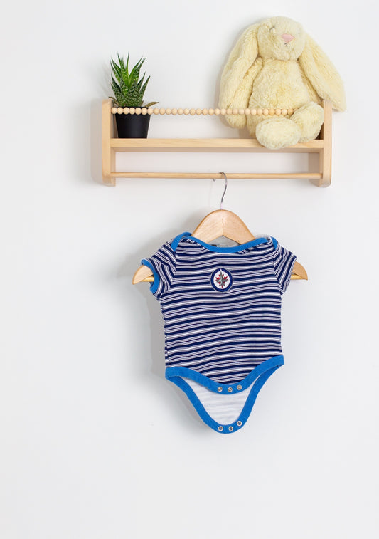 Striped NHL Winnipeg Jets Onesie 