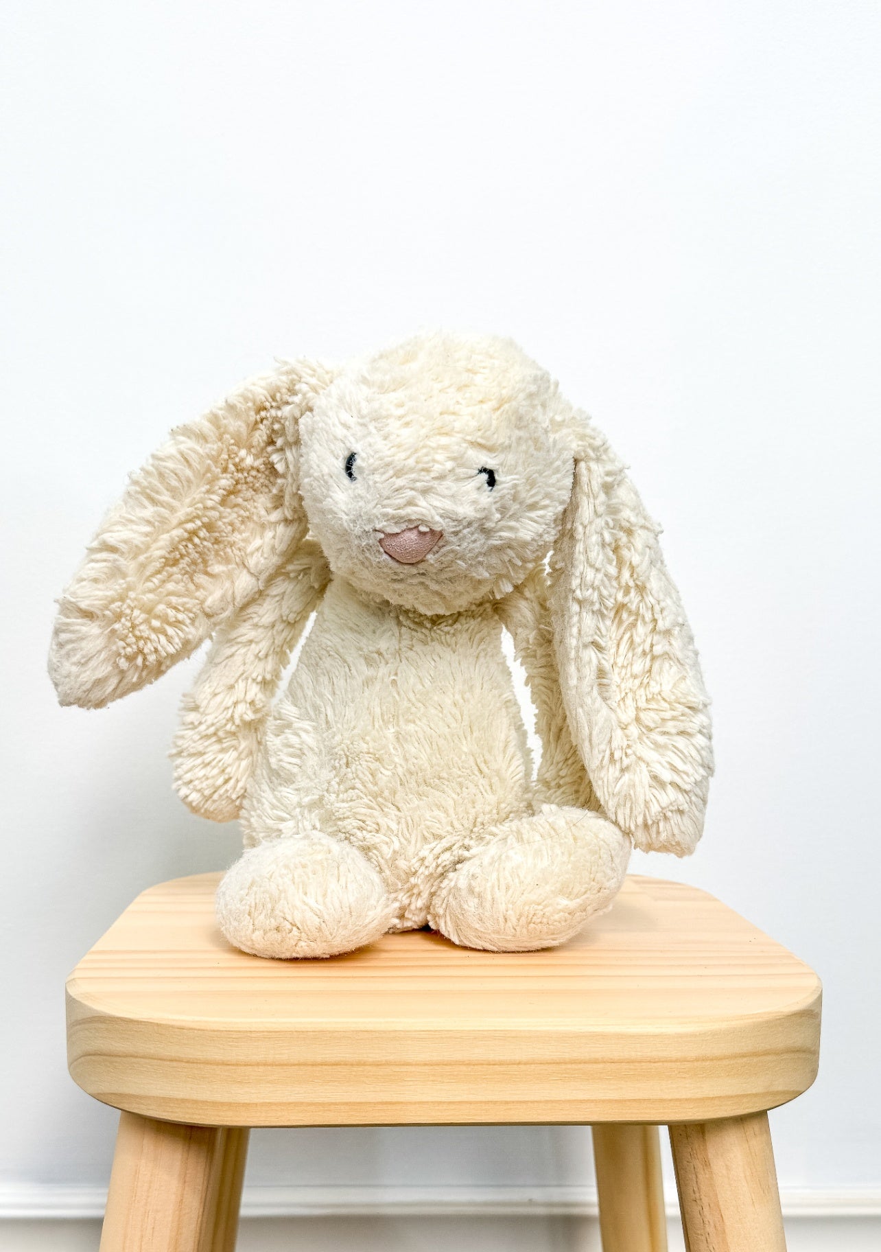 JellyCat Medium White Bashful Bunny