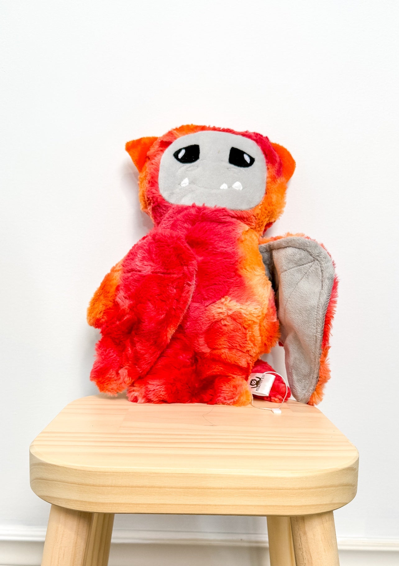 Monster and Eli Dragon - Red and orange with grey accents
