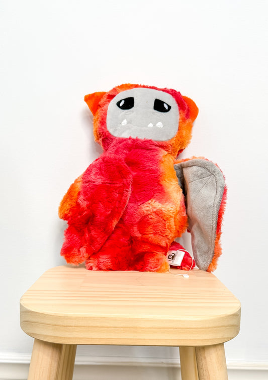 Monster and Eli Dragon - Red and orange with grey accents
