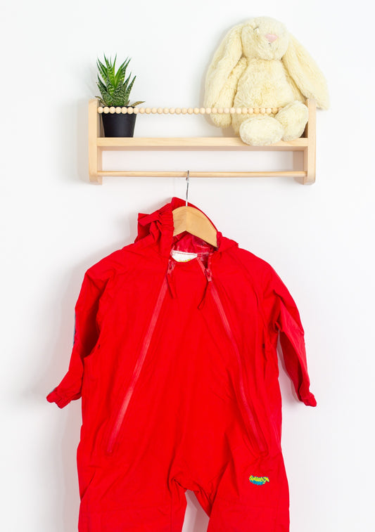 Splashy 18-24M Red Rainsuit Play