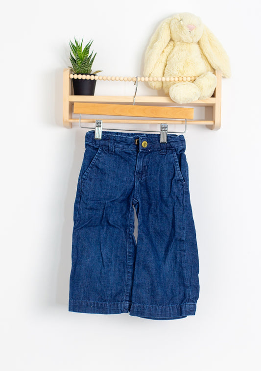 Gymboree 3 Blue Wide Leg Denims