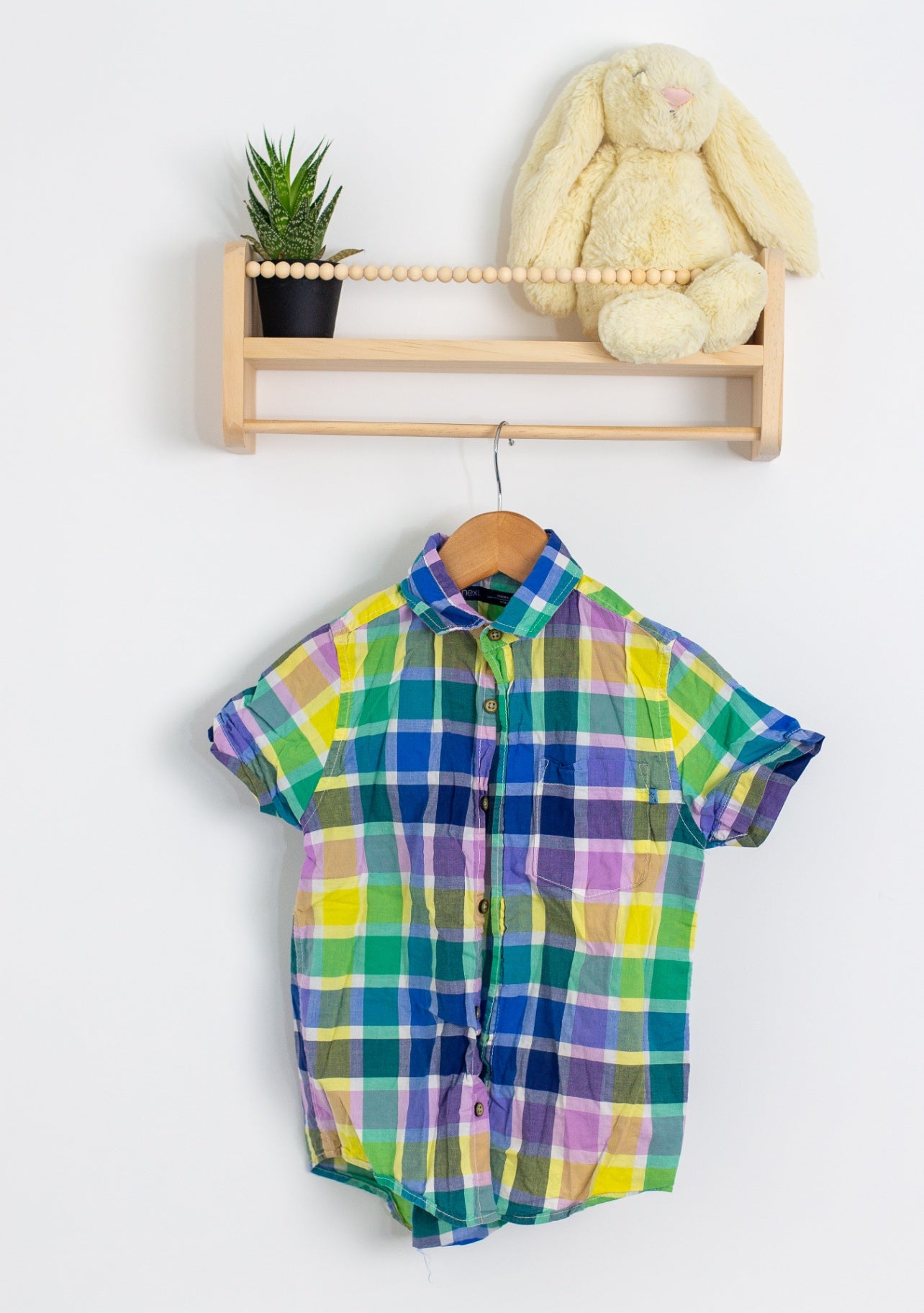 Next 7 Multicolor Button Up Shirt