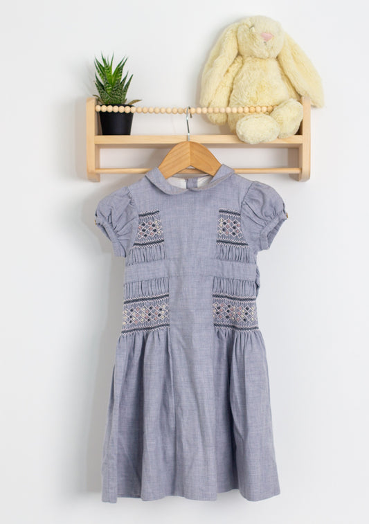 Jacadi 3 Light Gray Dress