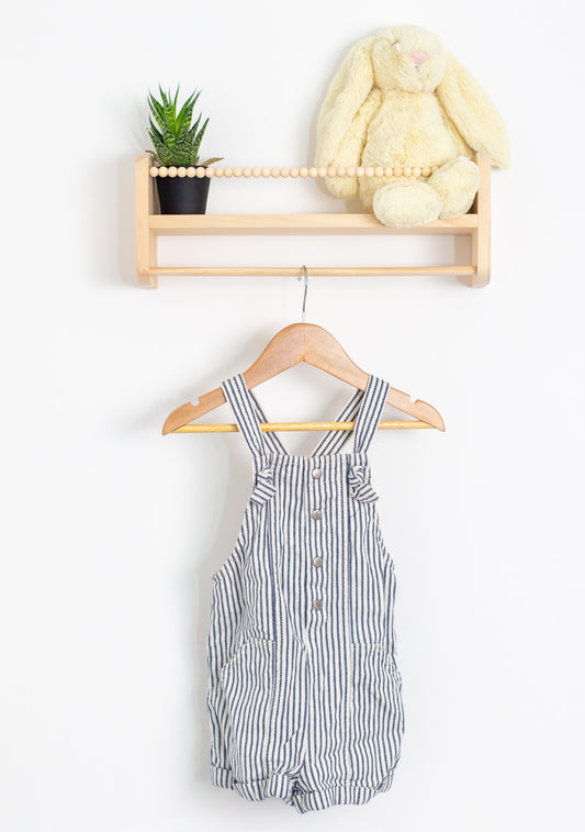 ZARA 2T Blue and white Overalls