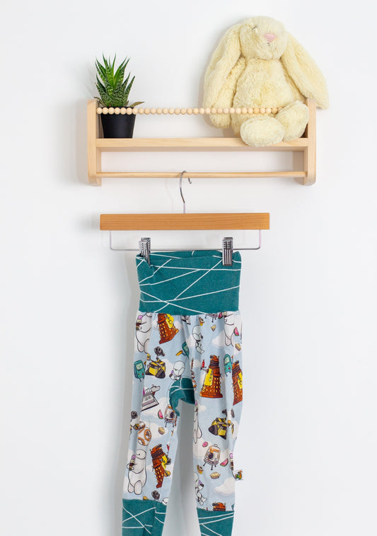 Mouse and Hatter (Small Shop) Grow with Me Multicolor Pants