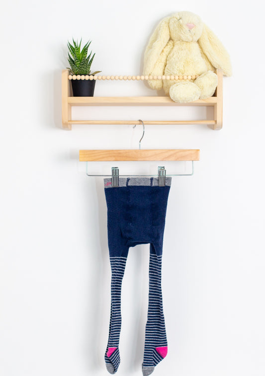 Flapdoodles 3 Navy blue Wooly Leggings