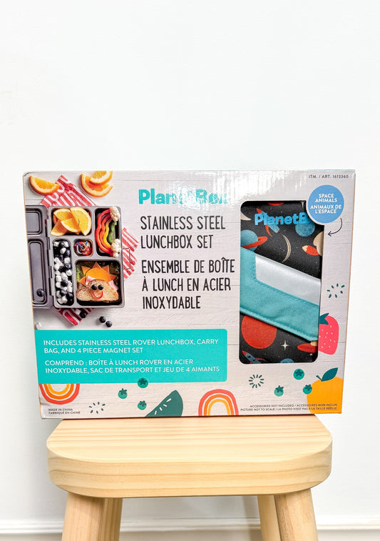 Planet Box NS Multicolor Metal Bento Box Set