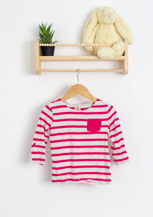 GAP 4 White and Pink Top Play