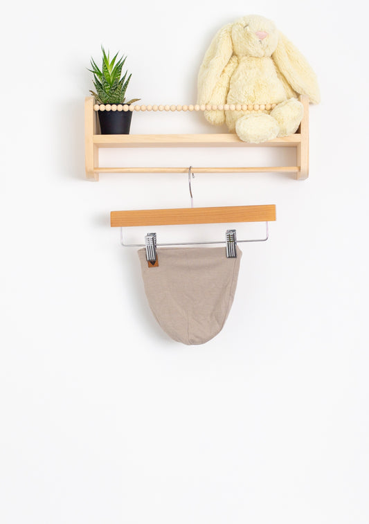 Kyte 3-6M Bamboo Jersey Beanie in Oat