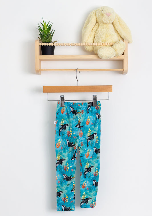 Ploom Baby 2T Blue Whale Print