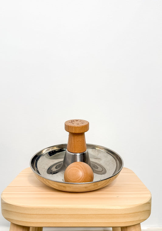 Lovevery Stainless Steel Tip & Turn (From The Explorer Play Kit 9-10M)