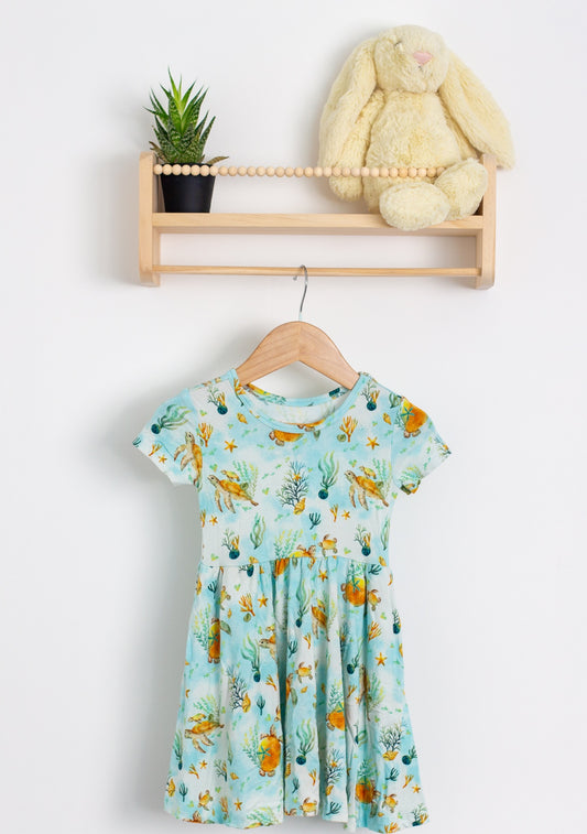 Ploom Baby 2T Sea Turtle Dress