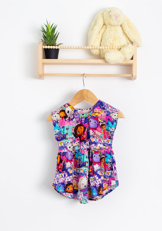 Vi & Jax 12-18M Gabby's Dollhouse Dress