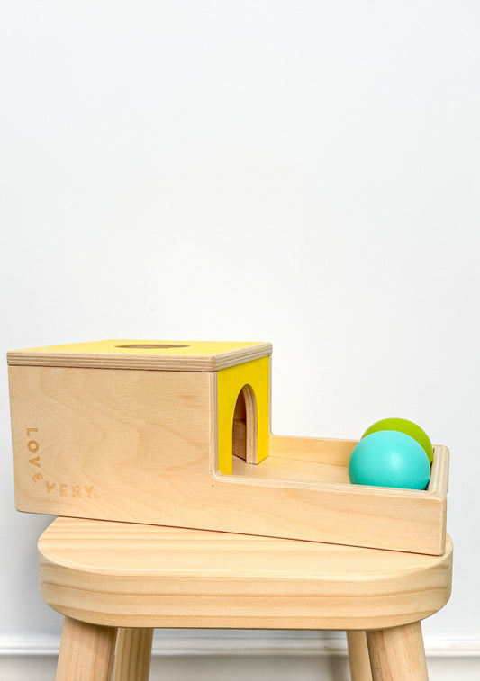 Lovevery Ball Drop Box (From the Inspector Play Kit 7-8M)