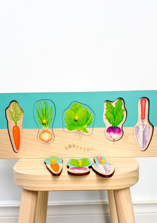 Loevery Community Garden Puzzle (From the Adventurer Play Kit 16-18M)