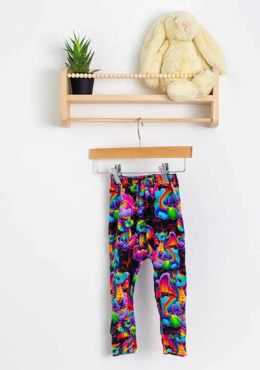 Vi & Jax 12-24M Multi-colored Dragon Pants