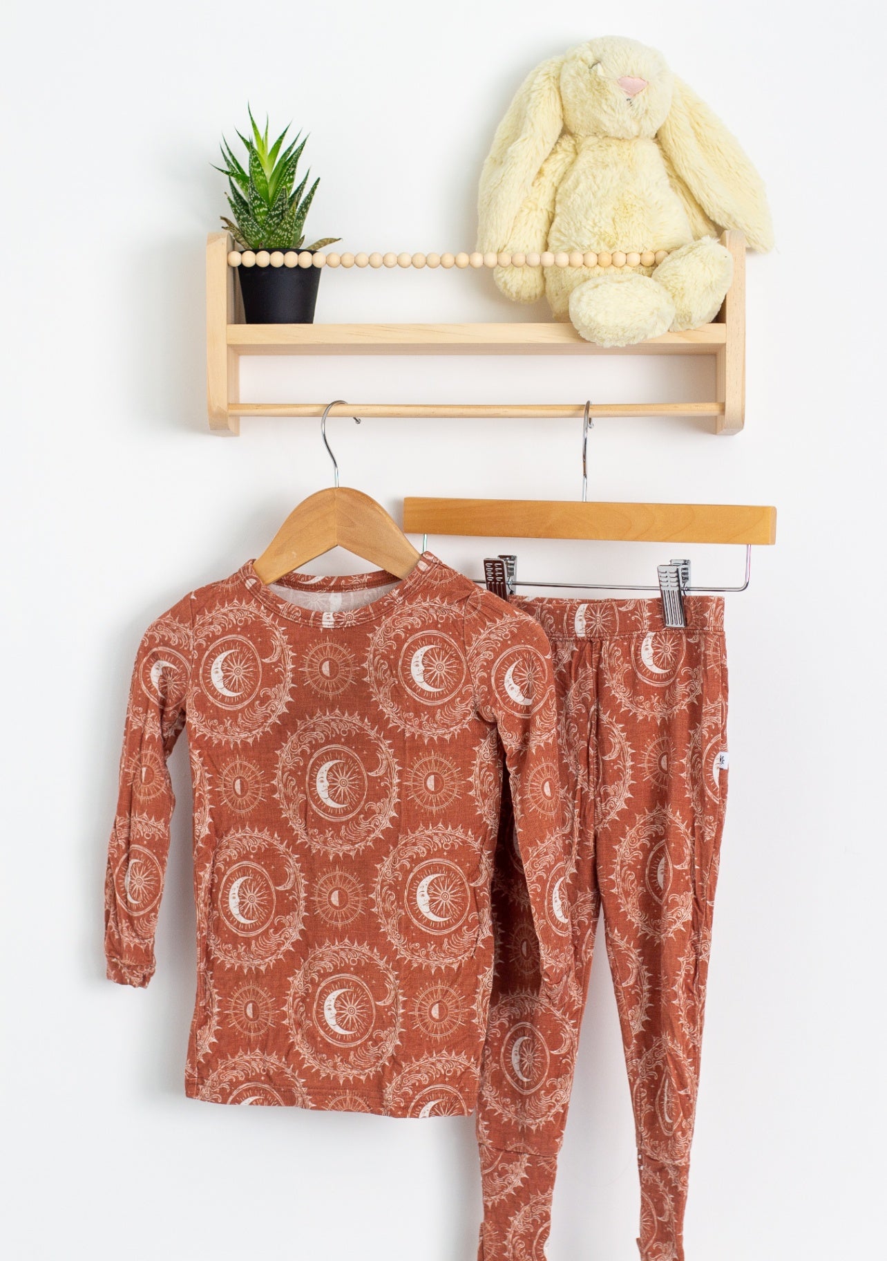 Ploom Baby 2T Rusty orange with white pattern