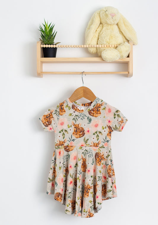 Vi & Jax 2-3Y Fawn Dress with Headband