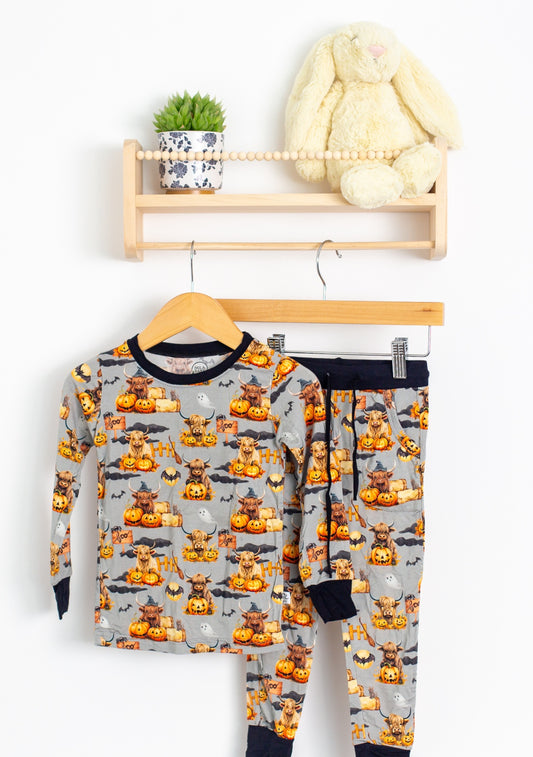 Mila Baby 2T Highland Halloween Jogger Set