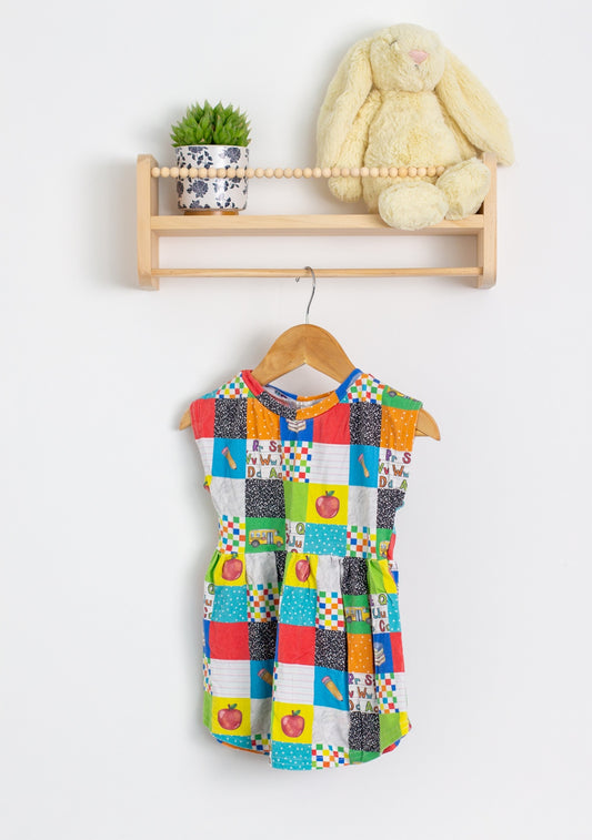Vi & Jax 2-3Y Multicolor SchoolHouse Dress