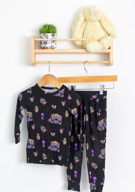 Little Folks and Fables 2T Tarot Print 2 Piece Pajamas