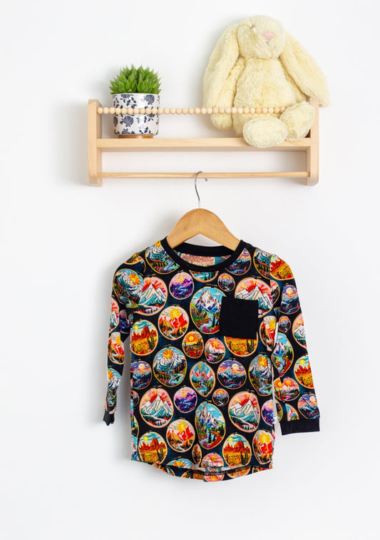 Ploom Baby 2T Rockies Sunsets Scenes Long Sleeve T Shirt