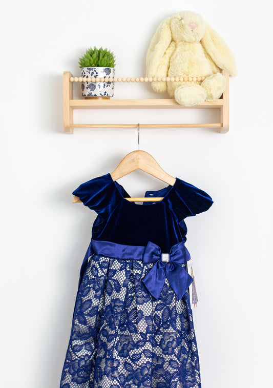 Jona Michelle 2T Blue Fancy Dress (New with Tags)