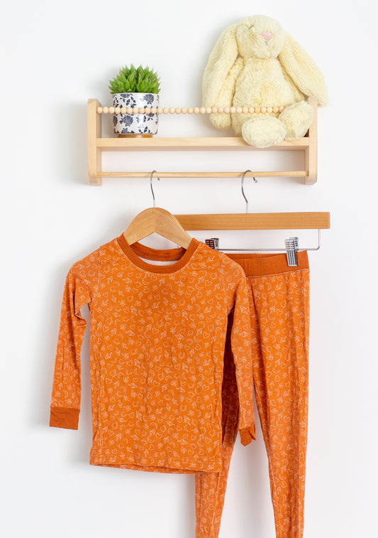 Moon Fruit 2T Sketchy Space two piece PJs in Sienna