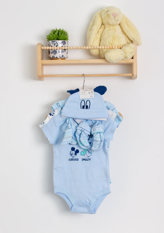 Disney Baby 3-6Months Onesie Set and 0-6M Accessories Set