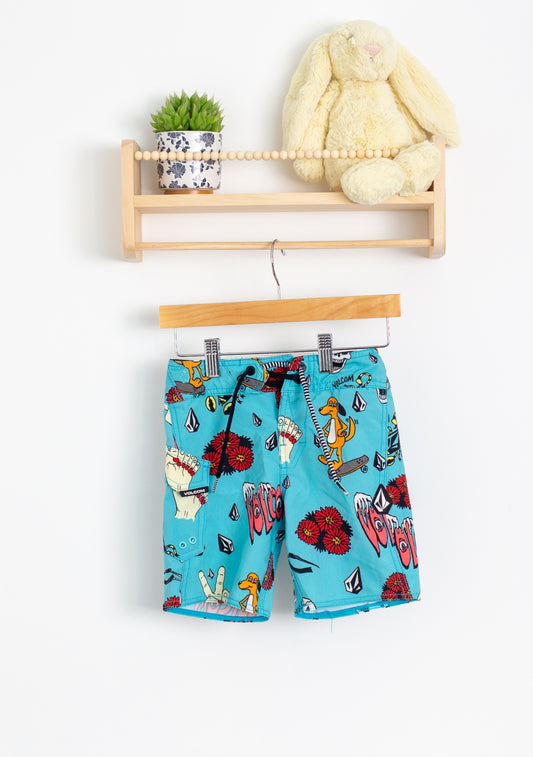 Volcom 4T Rad Times Mod Boys Swim Trunks