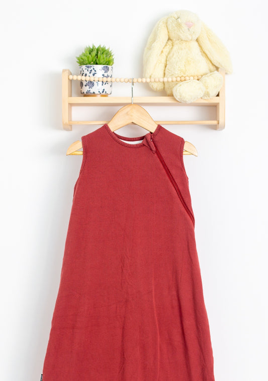 Belan.J 6-18M 1.0 TOG Ribbed Bamboo Sleep Sack - Burgundy