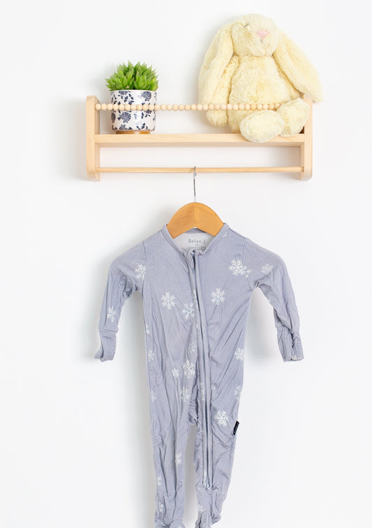 Belan.J 3-6M Snowflakes Onesie