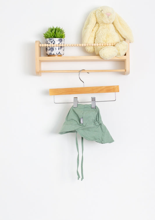 Jan & Jul 0-6M Sun Soft Baby Caps | Light Green