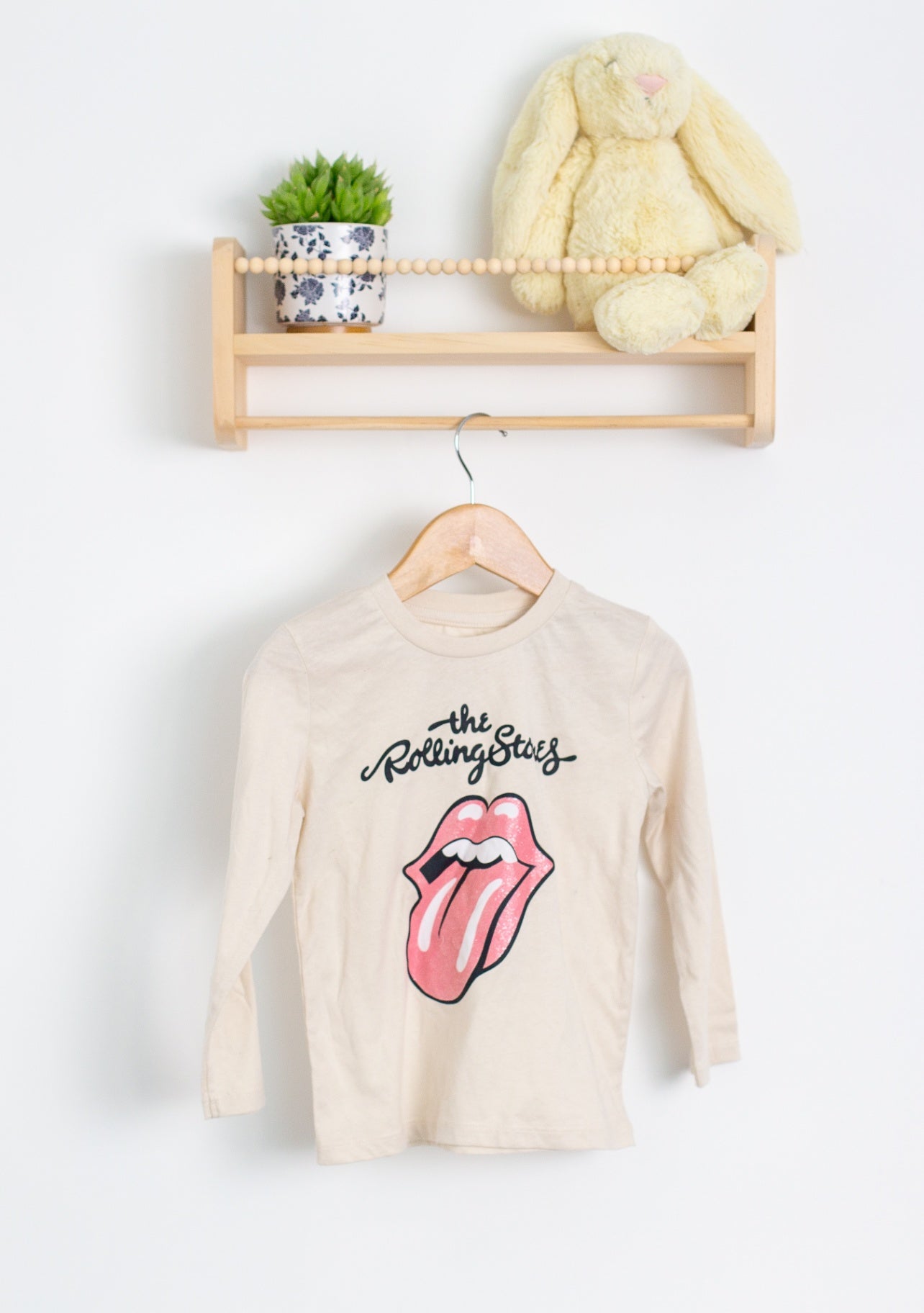 Rolling Stones 4T Cream Signature Shirt