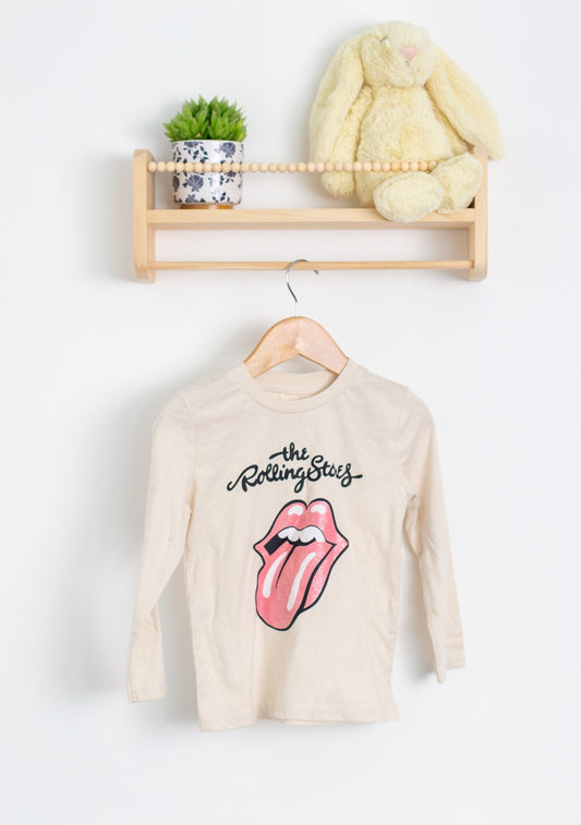 Rolling Stones 4T Cream Signature Shirt