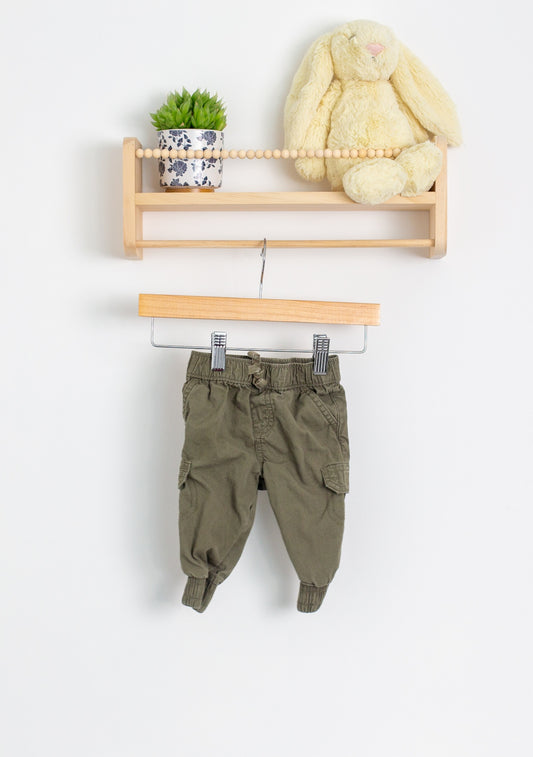 George 3-6M Olive Green Joggers