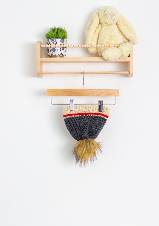 Handmade NB-3M Multi-color PomPom Hat