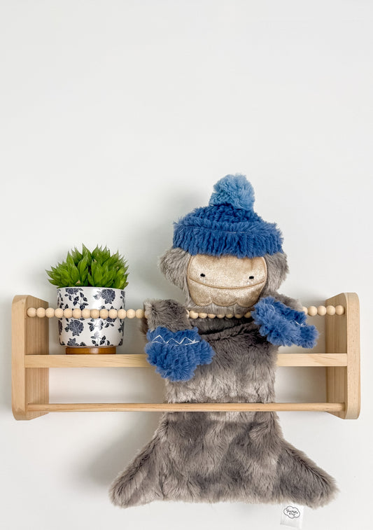 Slumberkins Shine Bright Bigfoot Plush Snuggler