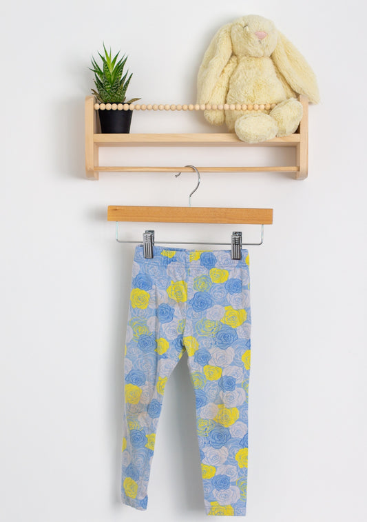 Disney 3 Multicolor (Blue, Yellow, Pale Lavender) Leggings PLAY