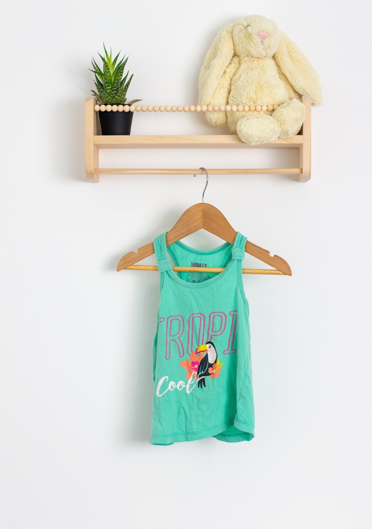 Monkey Bars 4 Turquoise Tank