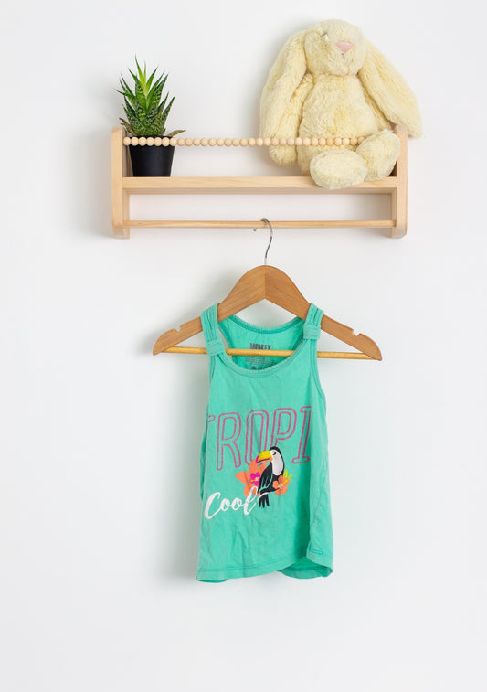 Monkey Bars 4 Turquoise Tank