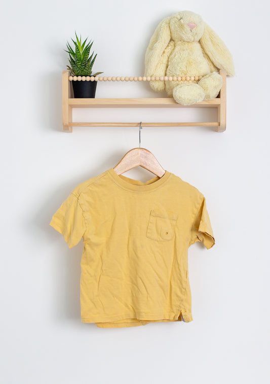 Zara 2-3Y Yellow TShirt Play