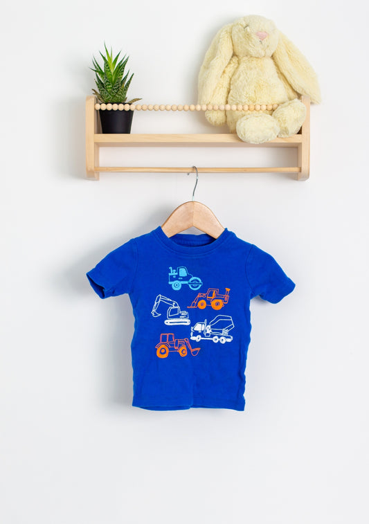 George 2T Blue Truck TShirt